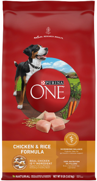 Purina ONE Dry Dog Food Lamb and Rice Formula, 40 lb Packet - Phundi